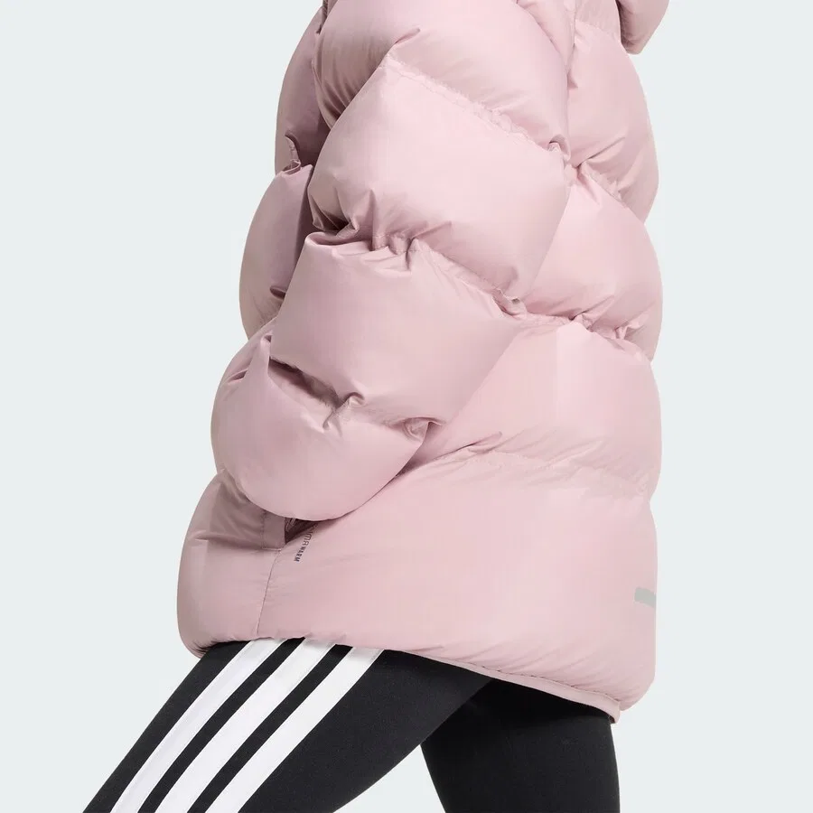 Куртка ADIDAS SPORTSWEAR Between-Season Jacket 'SYNTHETIC DOWN' в розовом цвете — фото 3