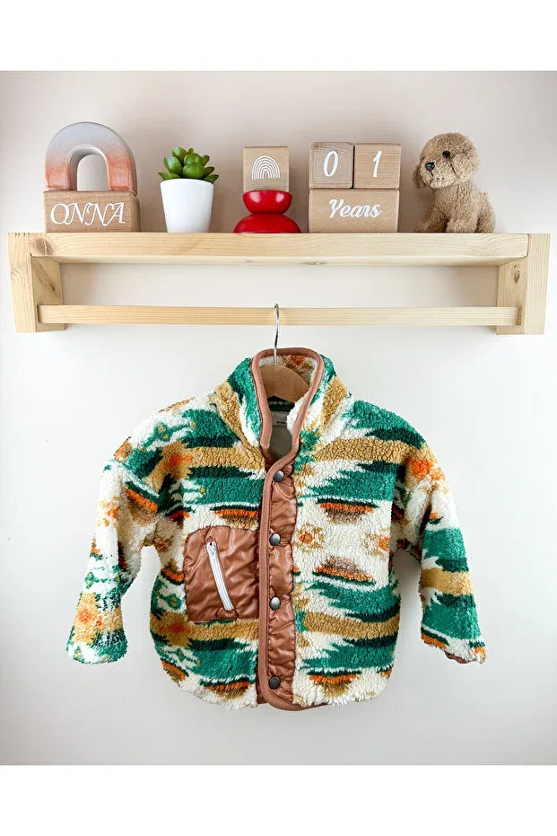 Детское пальто для мальчиков плюшевое Modaonna, Multicolor