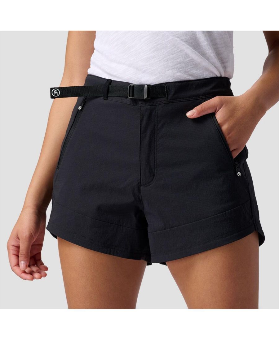 

Женские короткие спортивные шорты Wasatch Ripstop 3,5 дюйма Backcountry, Black