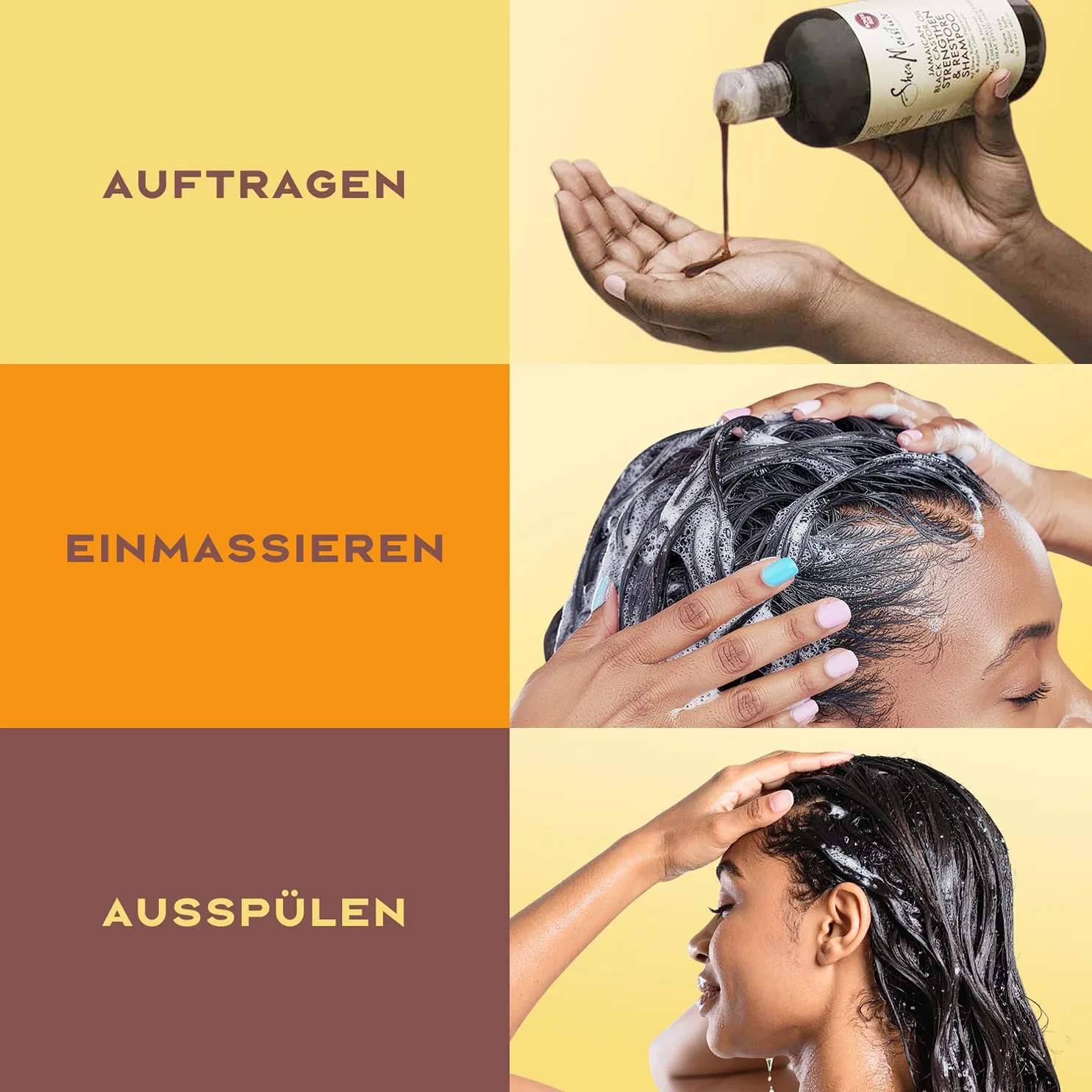 Набор шампунь и кондиционер с маслом черного касторового масла от SheaMoisture Shea Moisture, 5.) Shampoo & Conditioner — фото 4