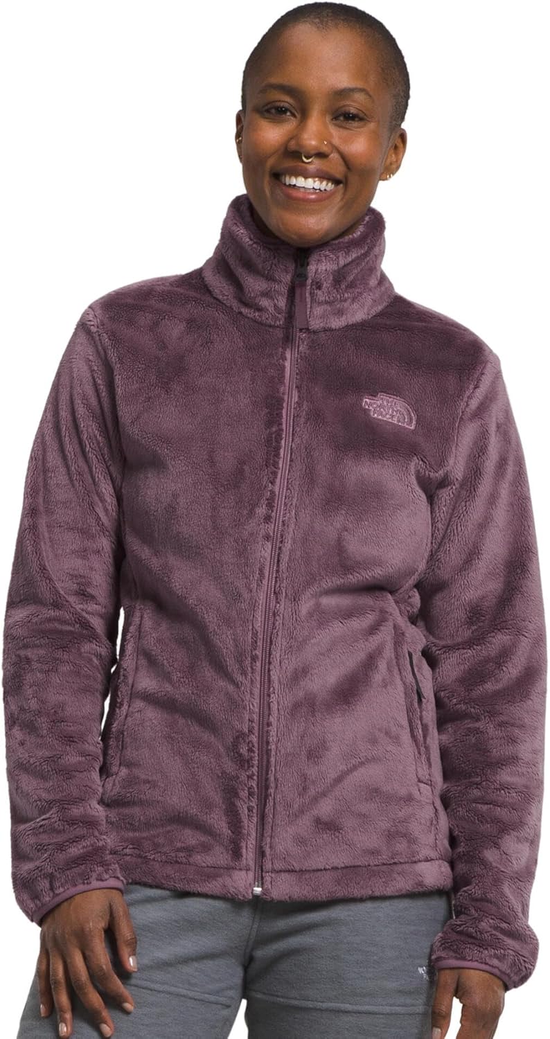 

The North Face Женская флисовая куртка Osito с молнией (стандарт и плюс сайз), оттенок "Полуночный розовато-лиловый", Midnight Mauve
