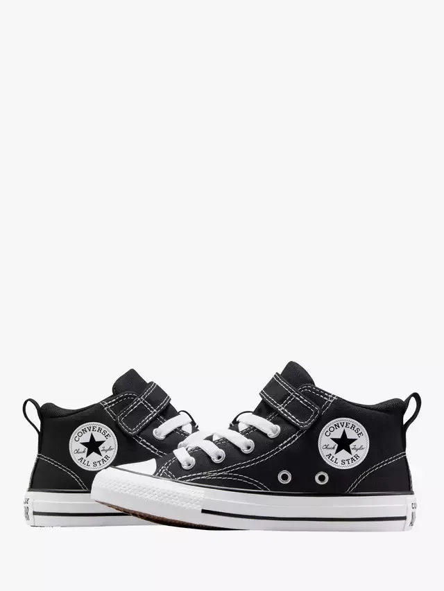 Детские кеды Chuck Taylor All Star из парусины, черно-белые Converse — фото 3