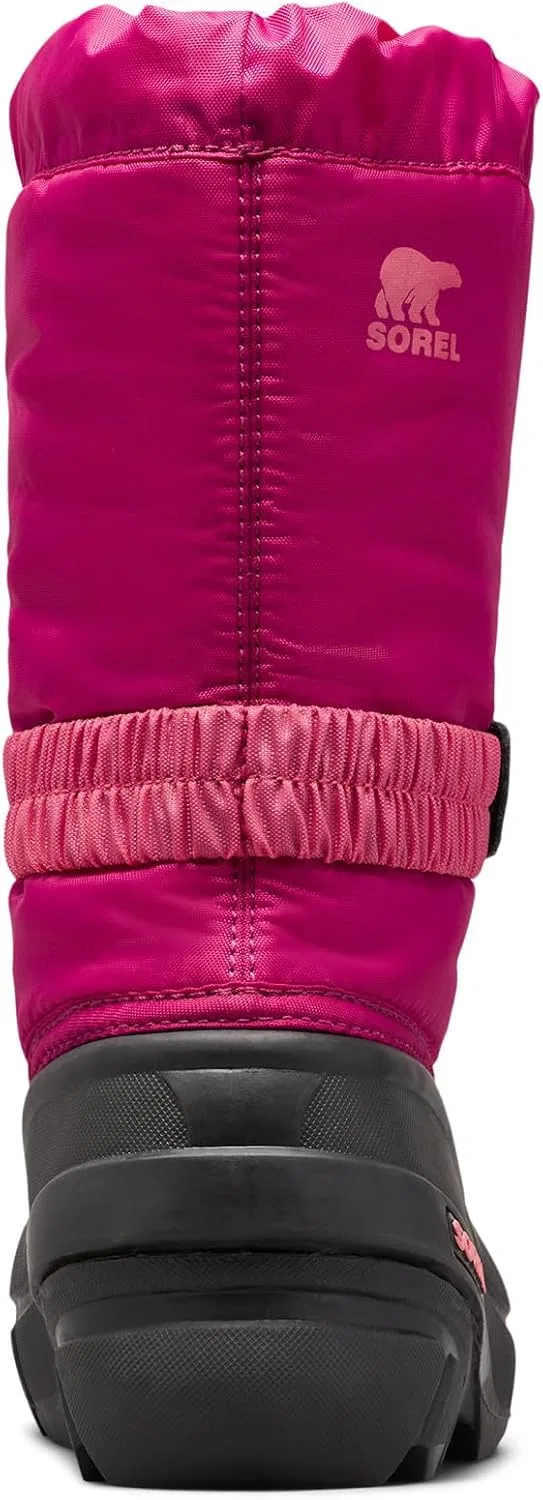 Детские ботинки для девочек Flurry SOREL, Deep Blush/Tropic Pink — фото 3