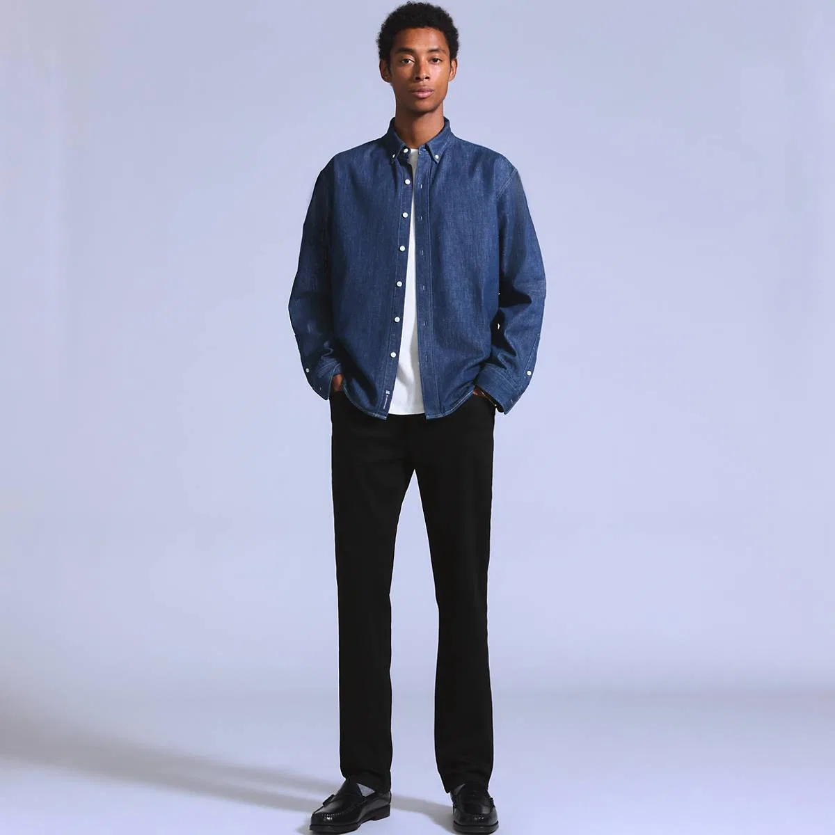 Мужские зауженные джинсы 511 Levi's, Black Rinse - Black