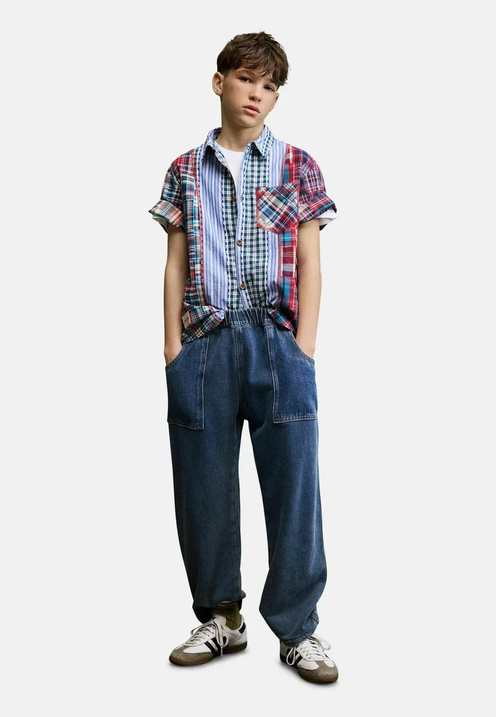 Джинсы свободного кроя Desigual, Blue