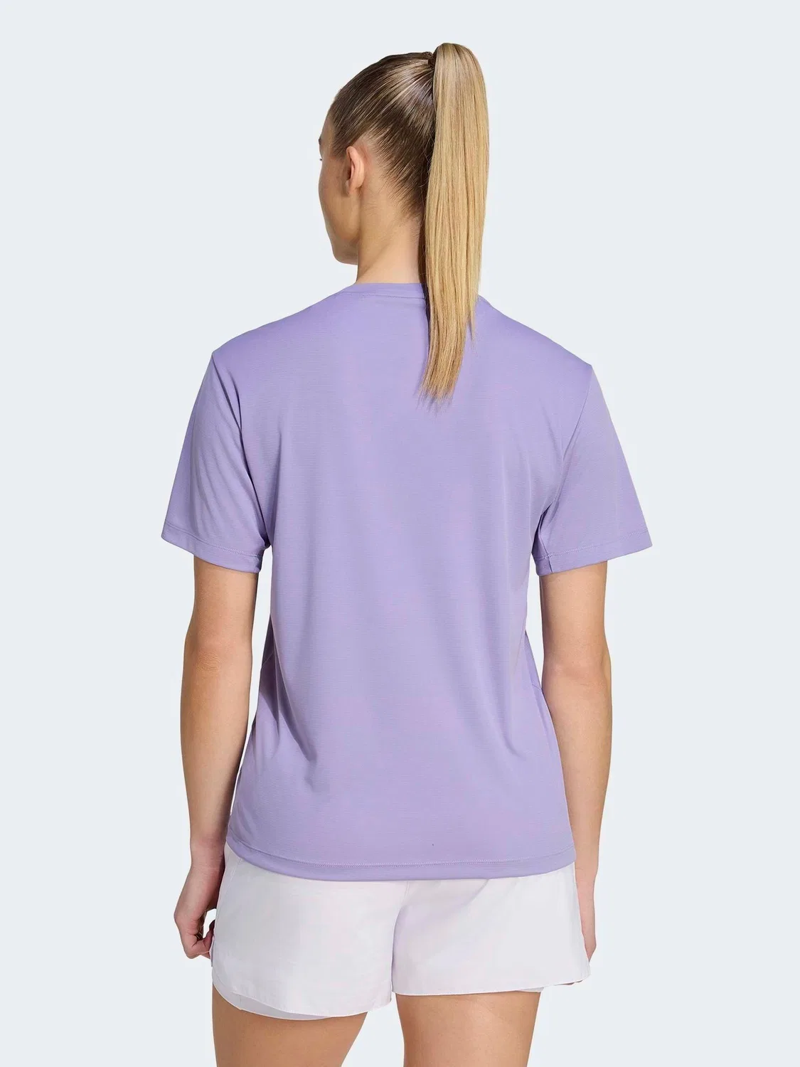 Футболка беговая adidas Run Essentials, фиолетовый — фото 2