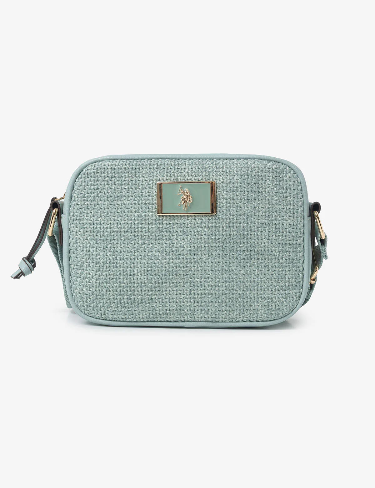 

Сумка U.S. Polo Assn Woven Tweed Crossbody, мятный