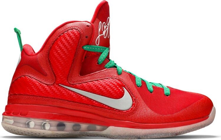 

Кроссовки Nike LeBron 9 'Christmas', красный