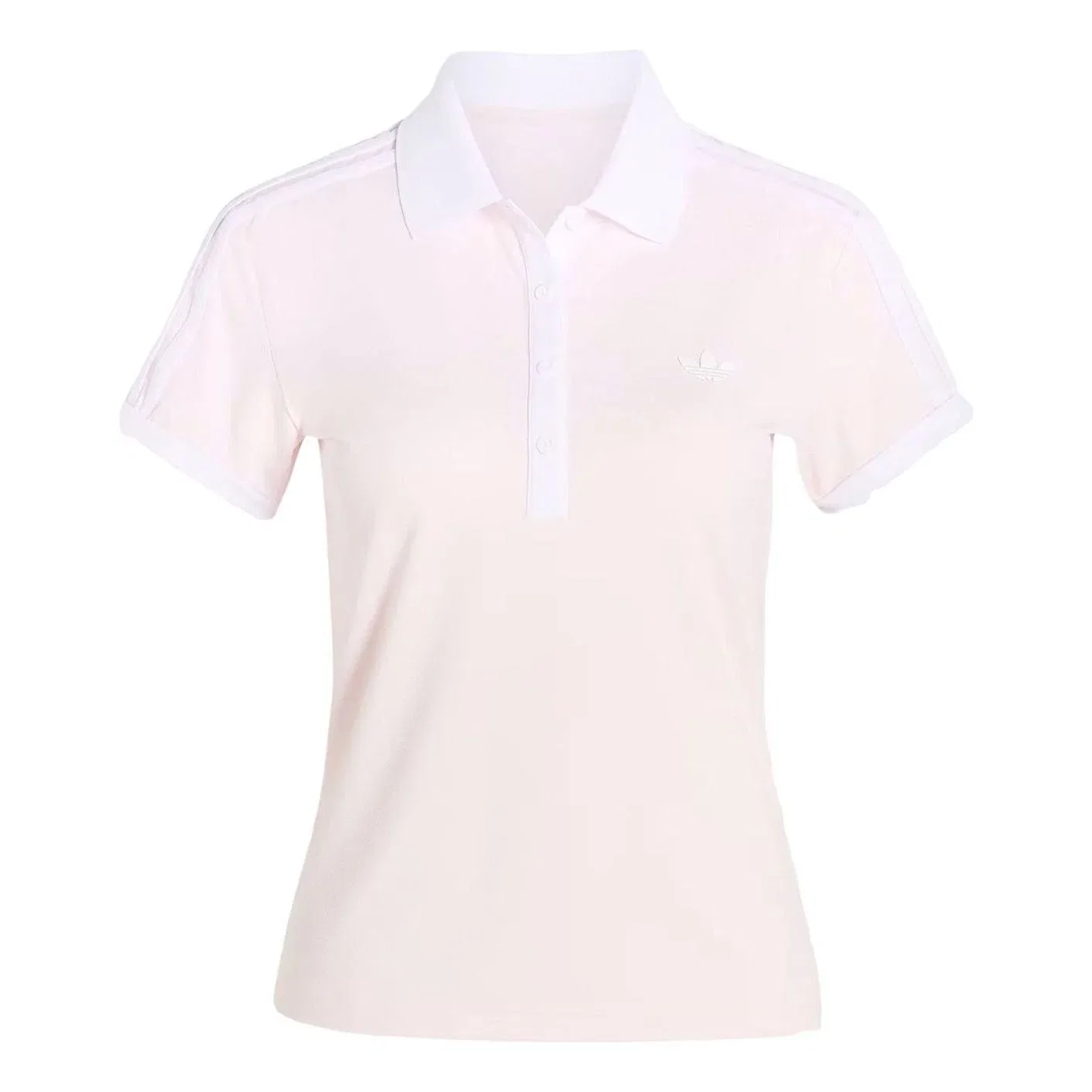 Женское теннисное поло с принтом Adidas Classic Polo Shirt, розовый