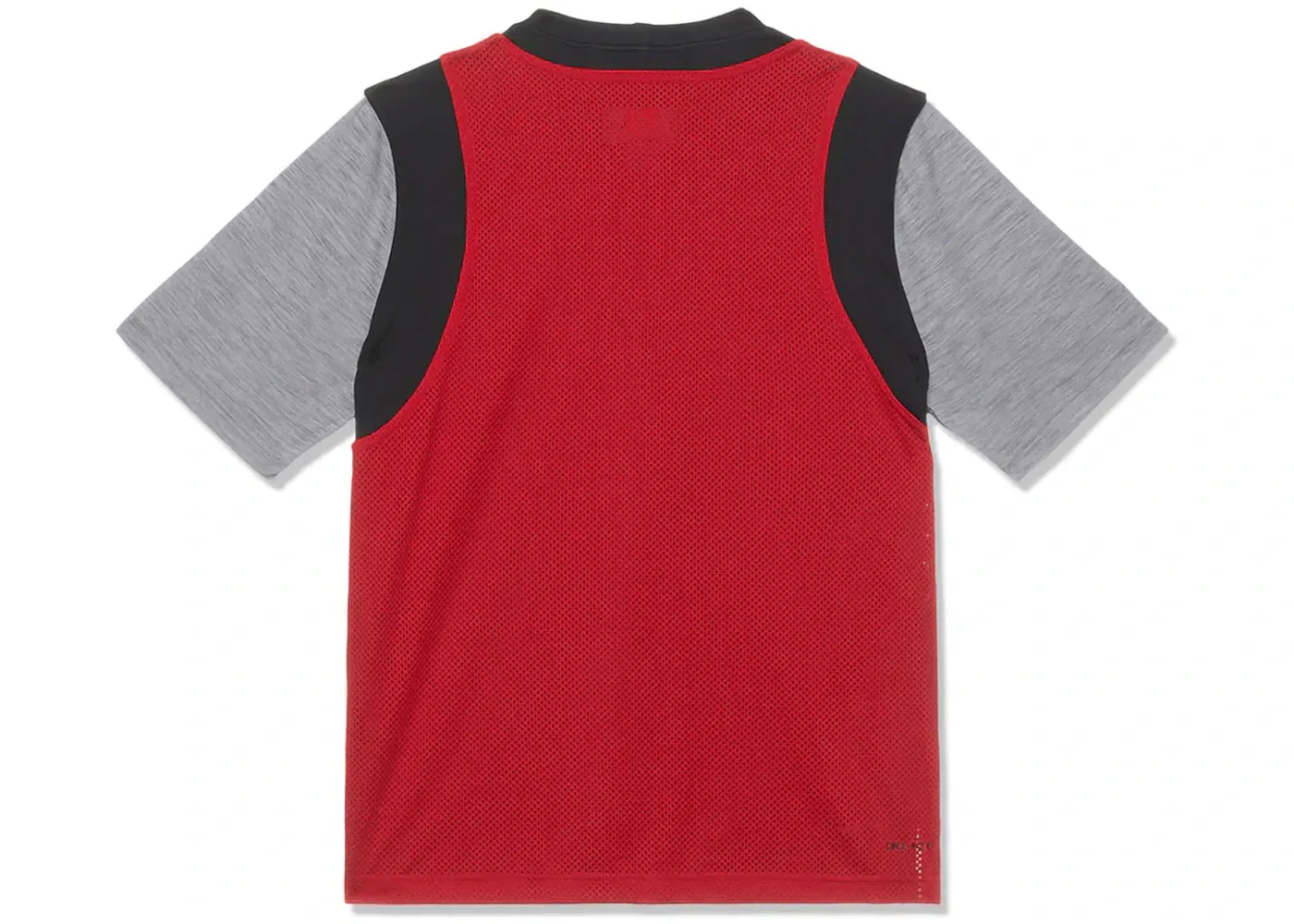 Мужская футболка с длинным рукавом Jordan Sport Dri-Fit T-shirt, Red/Black/Grey — фото 2