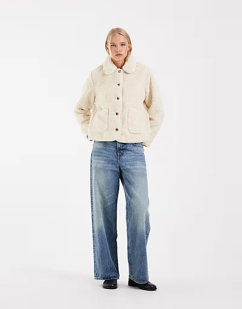 Куртка borg Rema Levi's, белый — фото 4