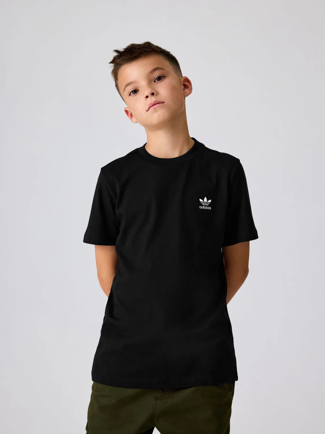 Футболка хлопковая adidas Originals, черный