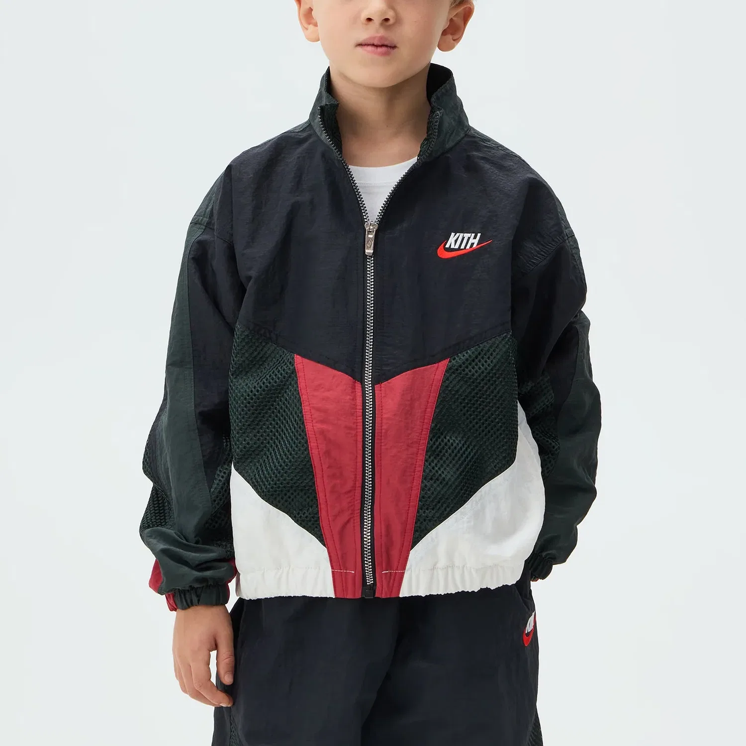 Детская куртка с принтом Swoosh KITH — фото 4