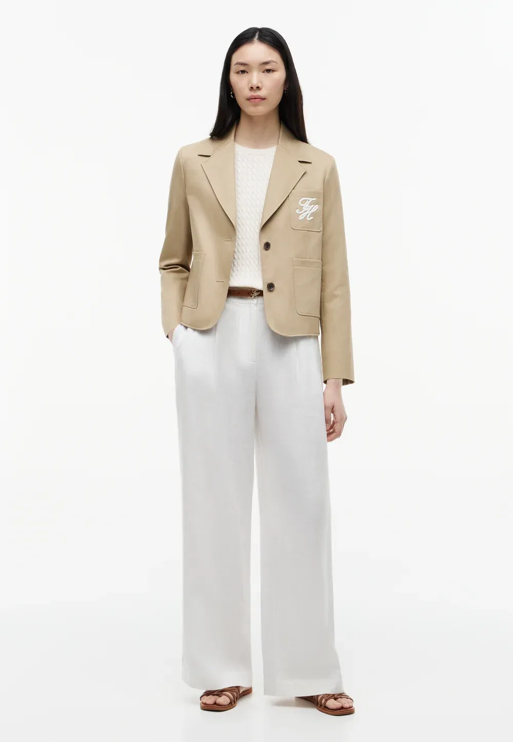 Блейзер Tommy Hilfiger, Camel — фото 2