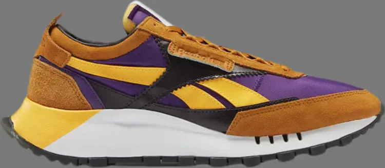 

Кроссовки classic leather legacy 'rich ochre purple' Reebok, коричневый, Коричневый;серый, Кроссовки classic leather legacy 'rich ochre purple' Reebok, коричневый