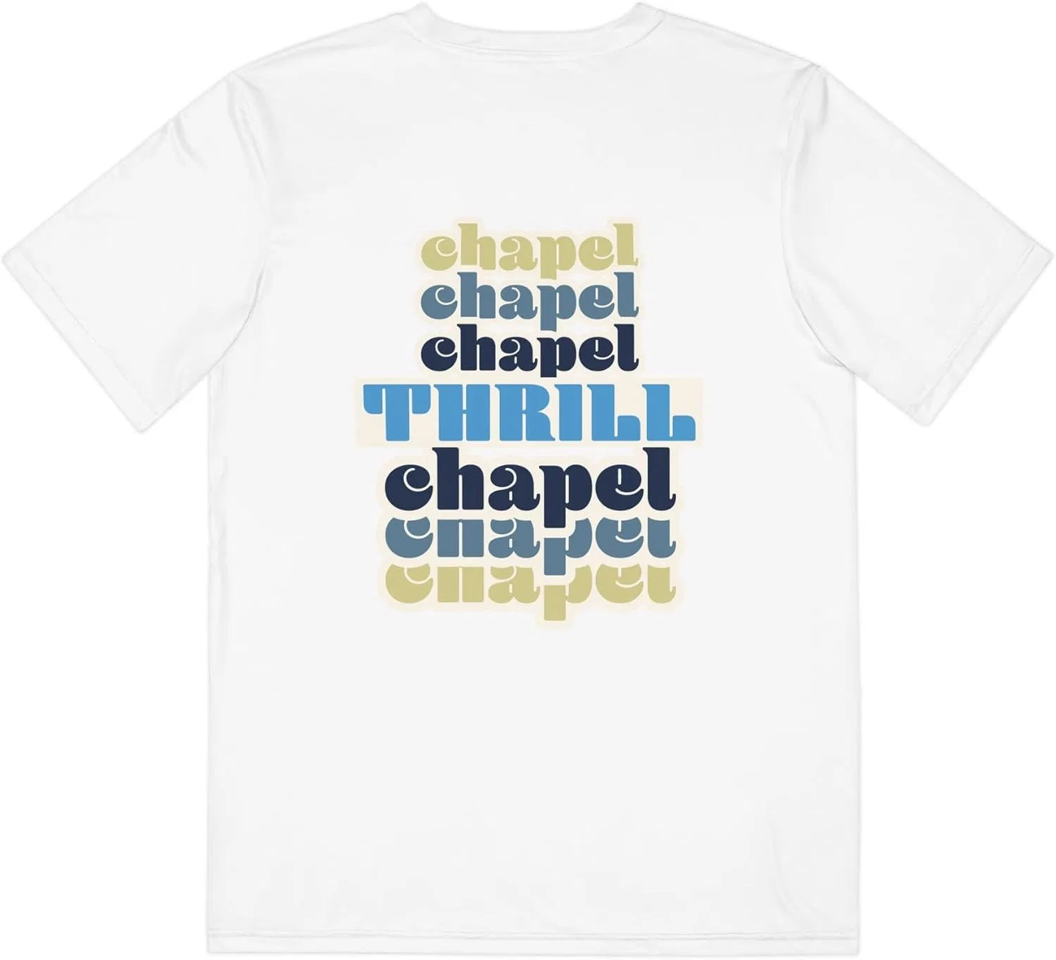 Мужская футболка с принтом UNC Chapel Thrill Tar Heels Generic, 2xl — фото 3