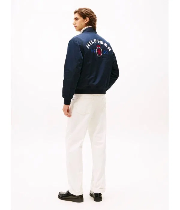 Мужской бомбер Tommy Hilfiger, Blu Marino — фото 3