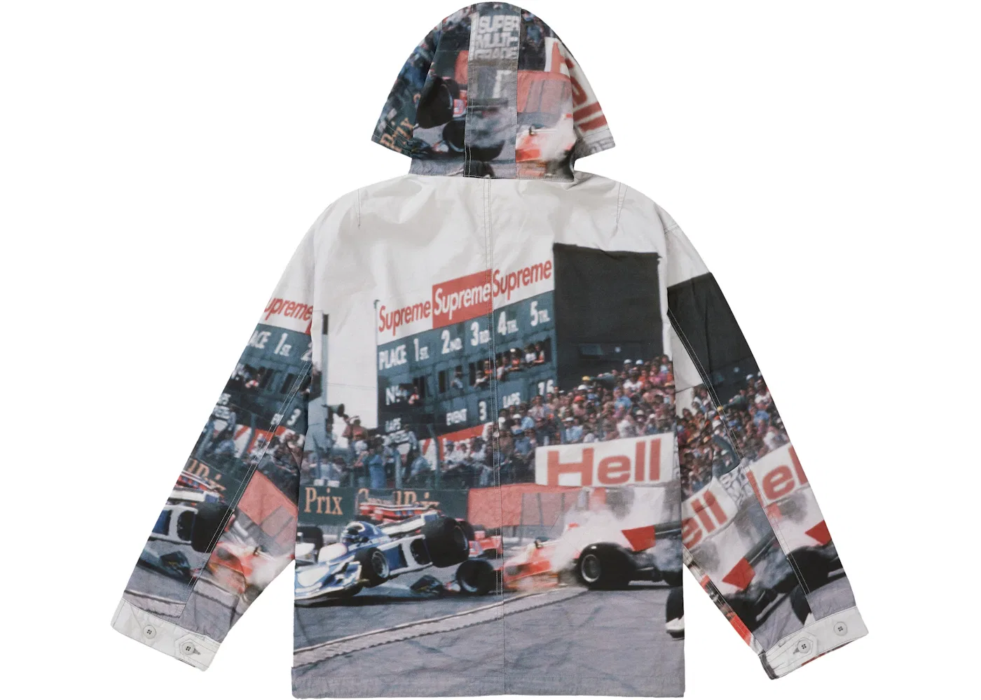 Мужская куртка-парка с водонепроницаемым верхом Supreme Grand Prix Parka Multicolor, Multicolor — фото 2