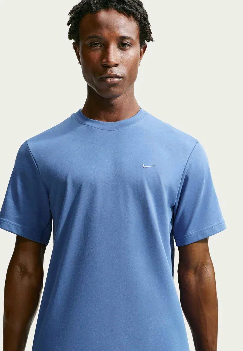 M nk df primary stmt ss - спортивная футболка Nike Performance, Indigo Storm Indigo Storm — фото 4