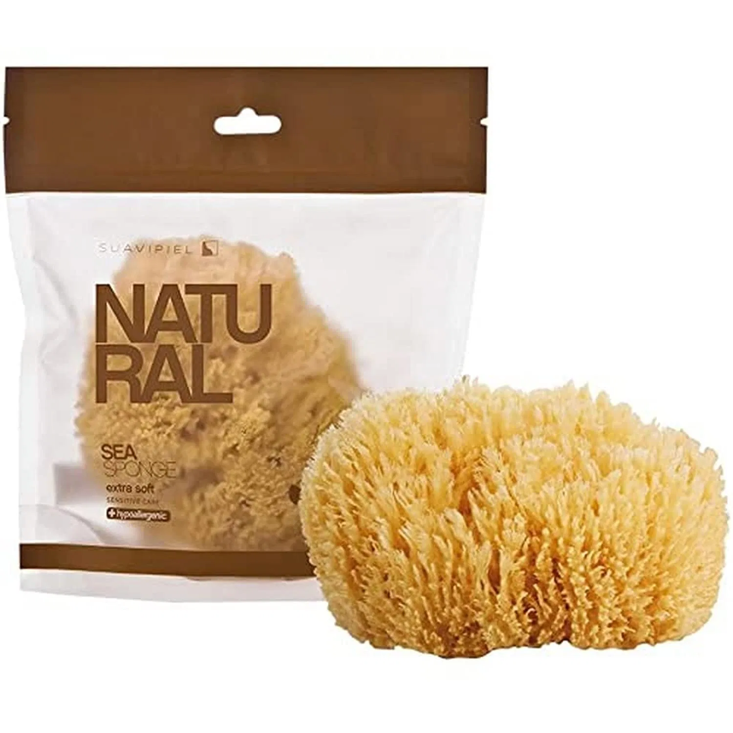 Губка для тела Sea Sponge, Suavipiel, 200 г, Желтый