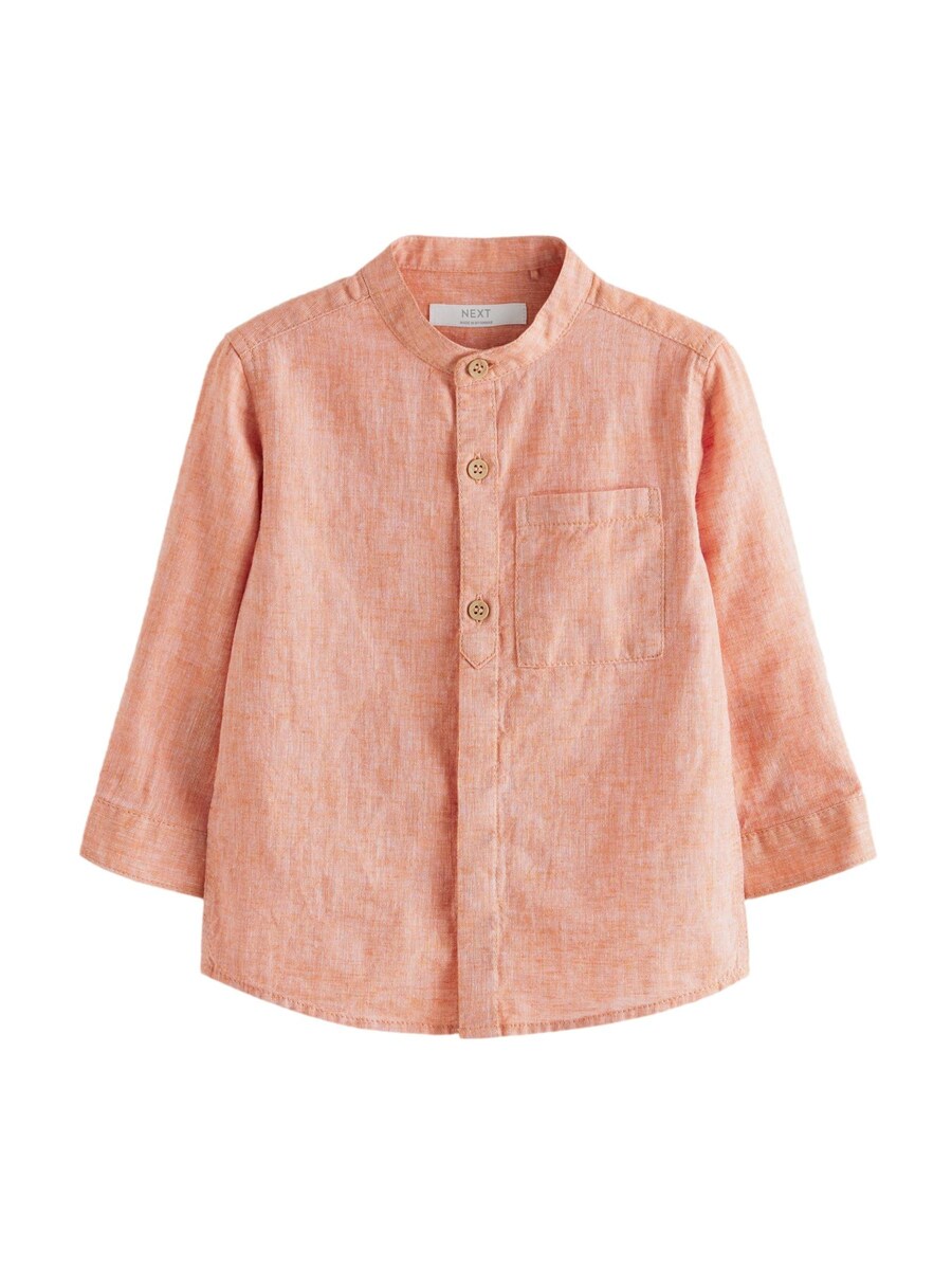 

Рубашка обычного кроя на пуговицах Next, цвет mottled orange