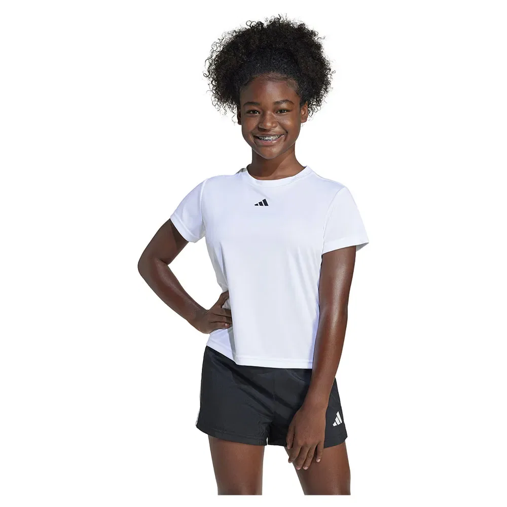 Футболка с коротким рукавом Regular Fit Logo Adidas, белый
