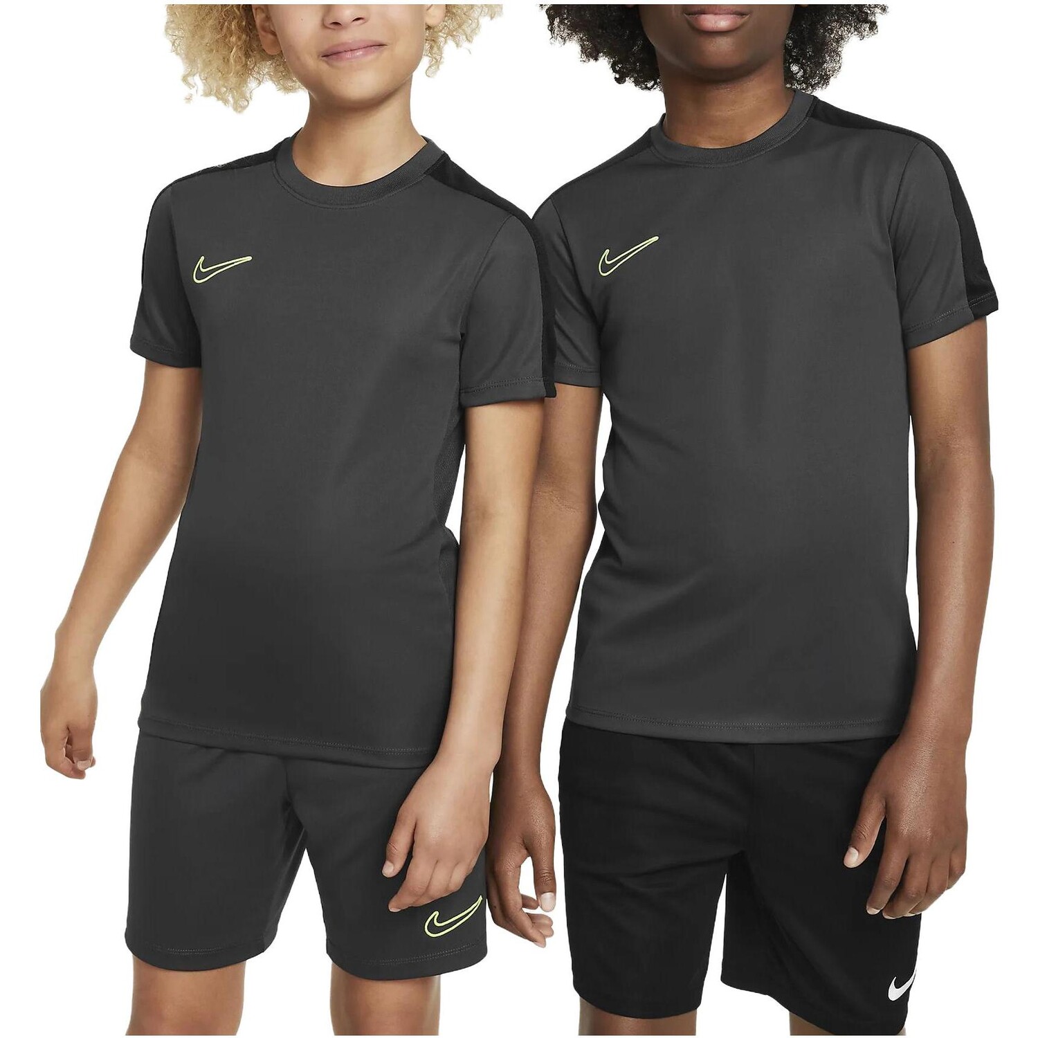 Детская футболка Nike, цвет Lead — фото 3