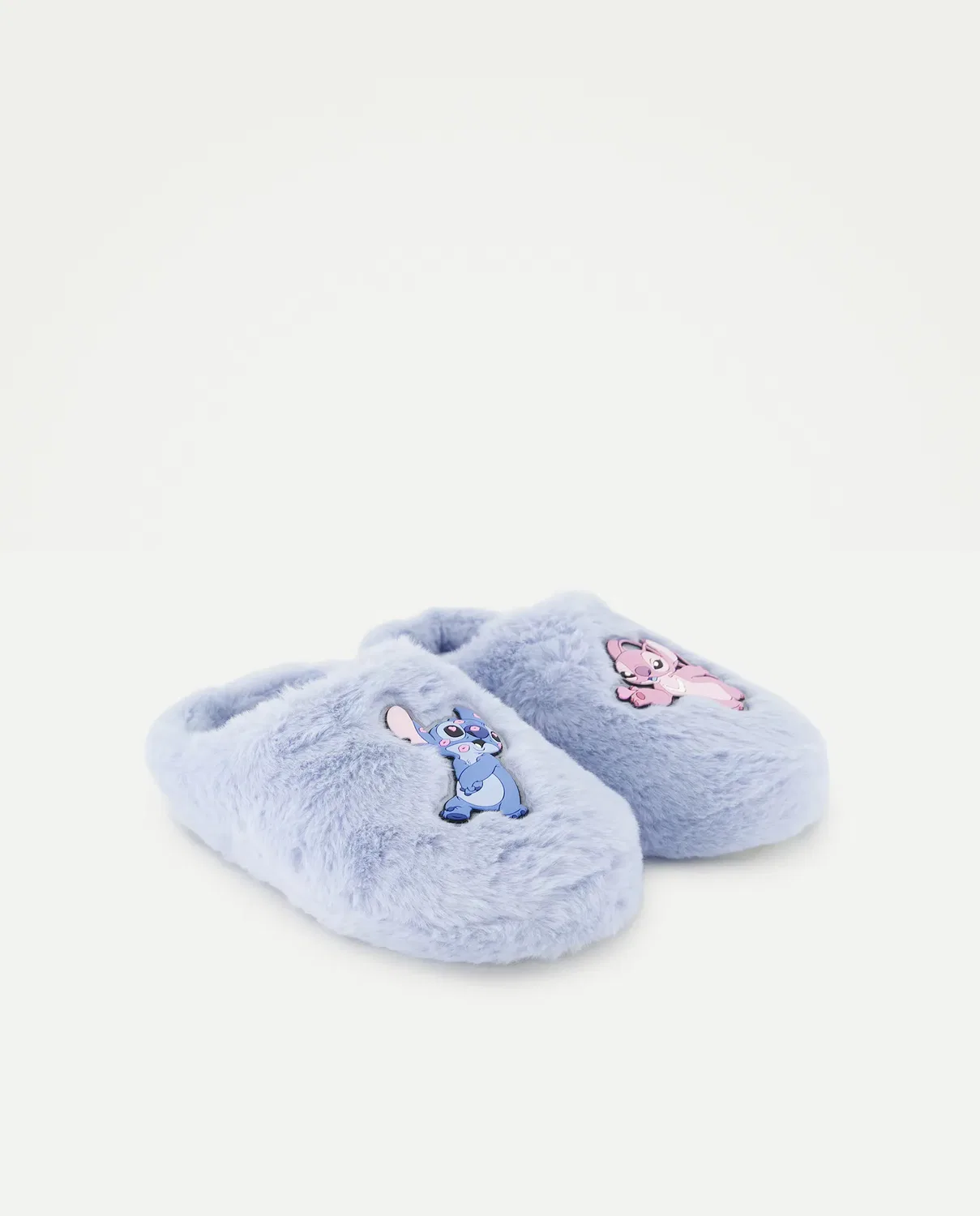 Детские открытые тапочки для девочек с принтом Stitch Kids El Corte Inglés, 410 Azul Claro — фото 2