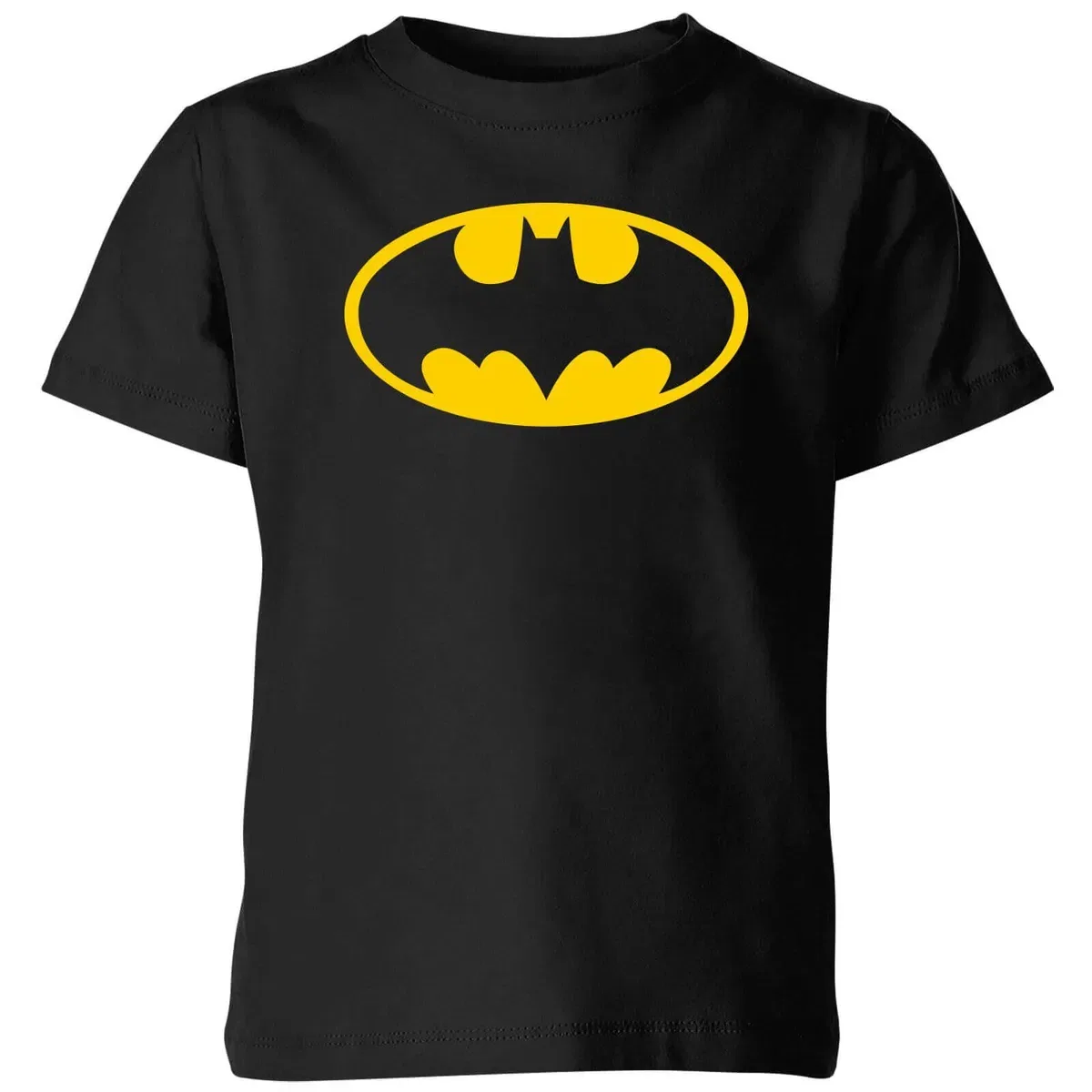 Детская футболка с принтом Batman Logo Justice League, Black