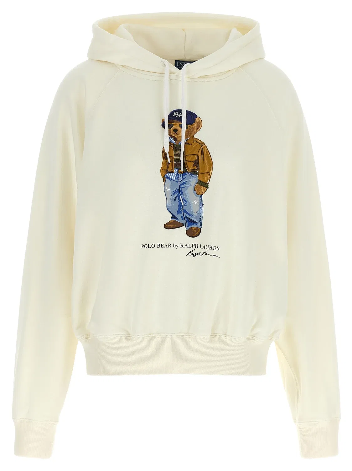 Толстовка с мишкой Polo POLO RALPH LAUREN, белый