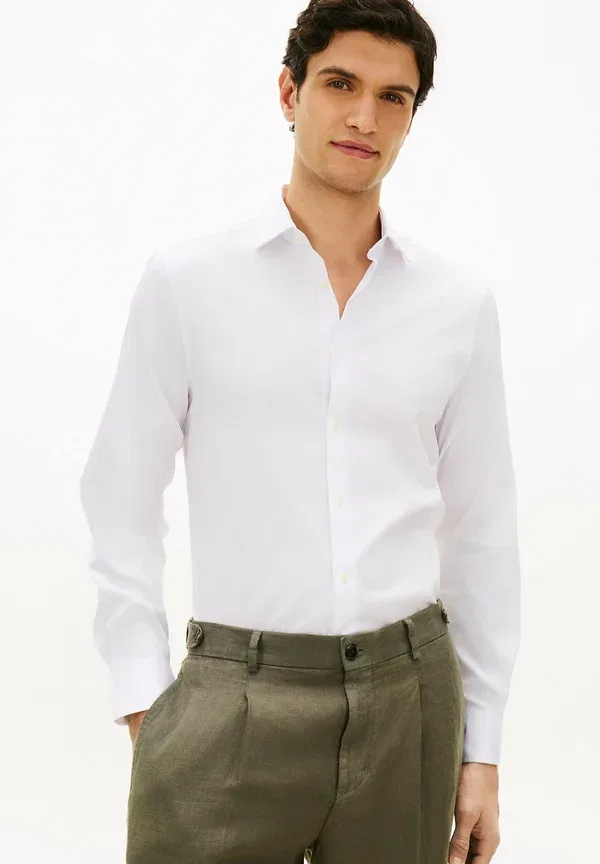 Рубашка хлопковая Shirt Tommy Hilfiger white, белый