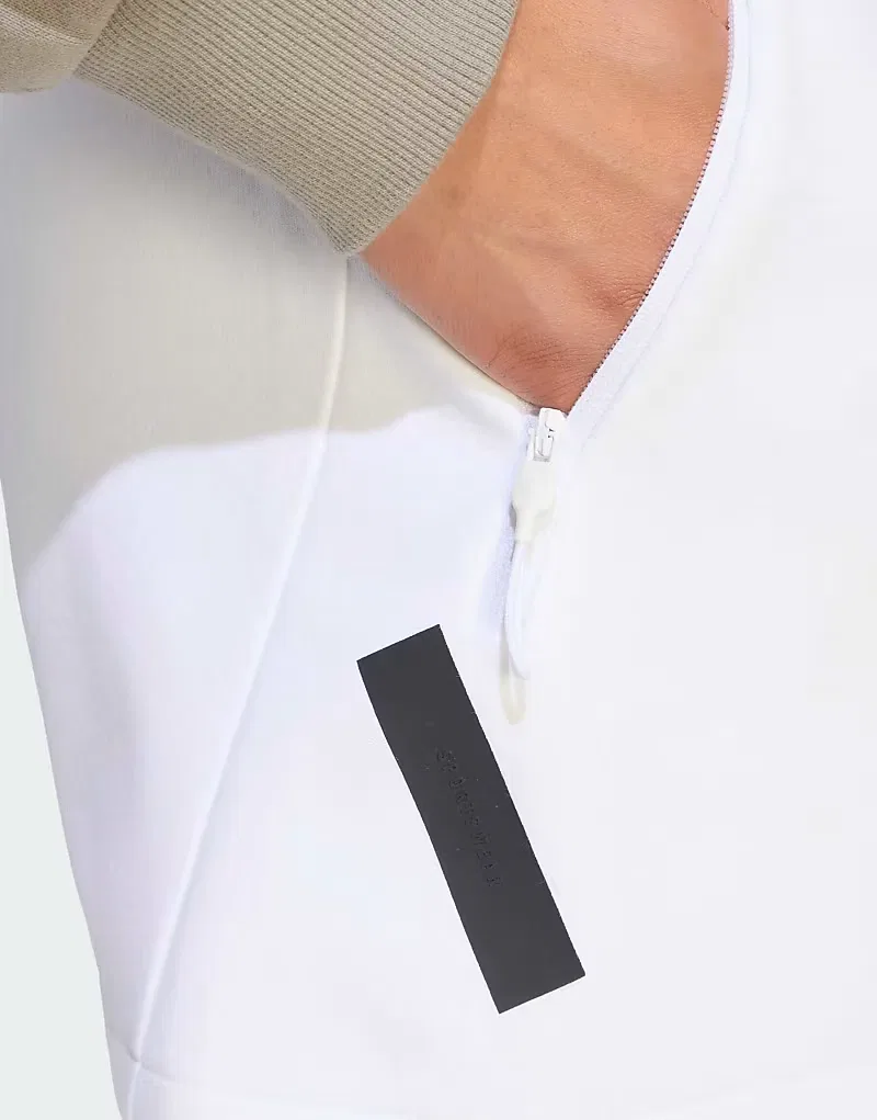 Шорты ZNE Adidas Performance, белый — фото 2