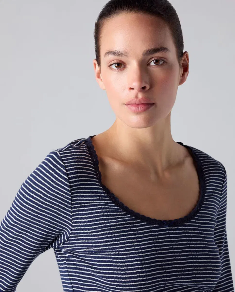 Женская футболка с длинным рукавом, Levi's, мультиколор — фото 3