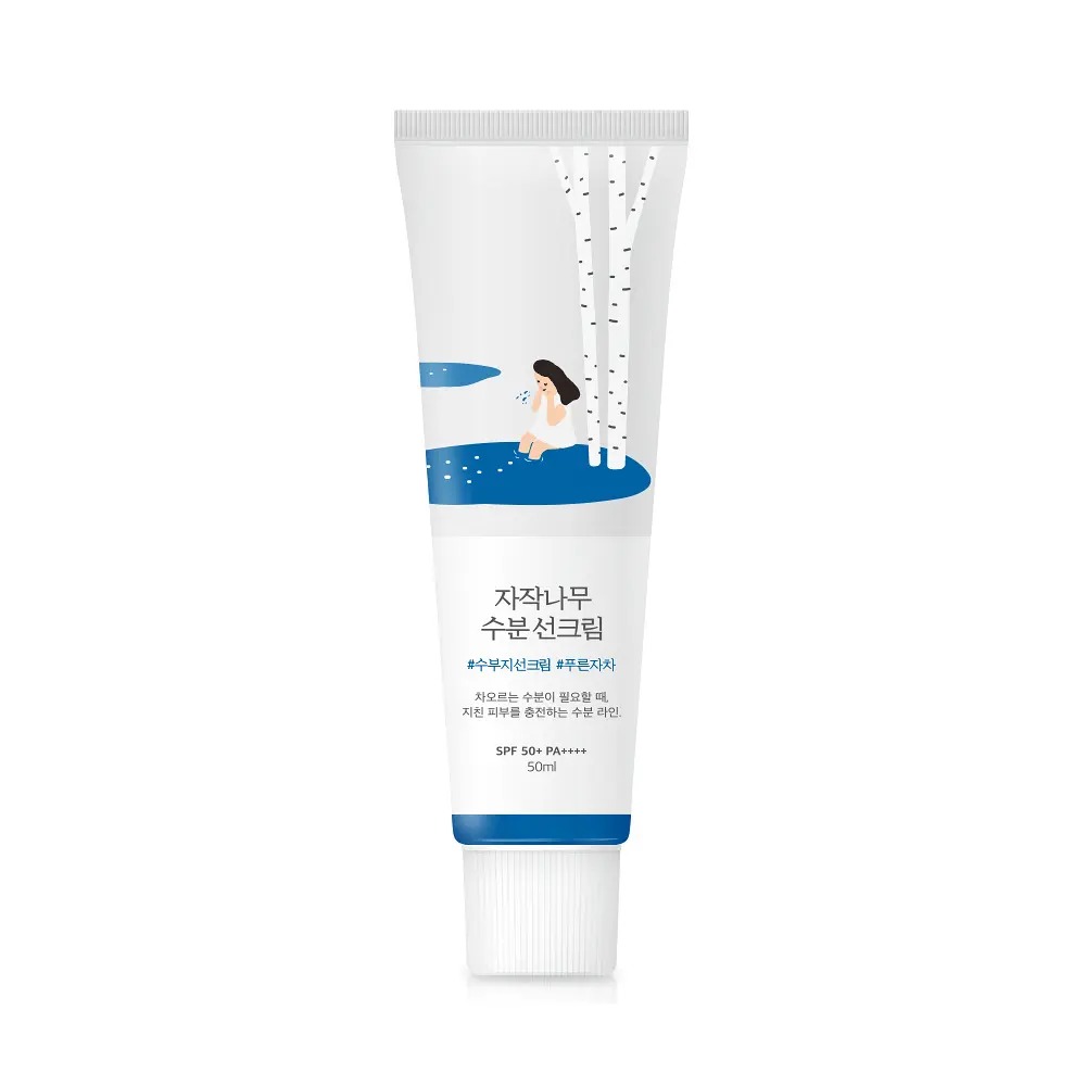 Увлажняющий солнцезащитный крем Round Lab Birch Moisture SPF 50+, 50 мл + 20 мл — фото 2