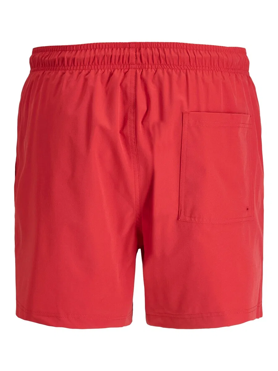 Детские пляжные шорты Jack & Jones Junior Regular, цвет кроваво-красный — фото 2