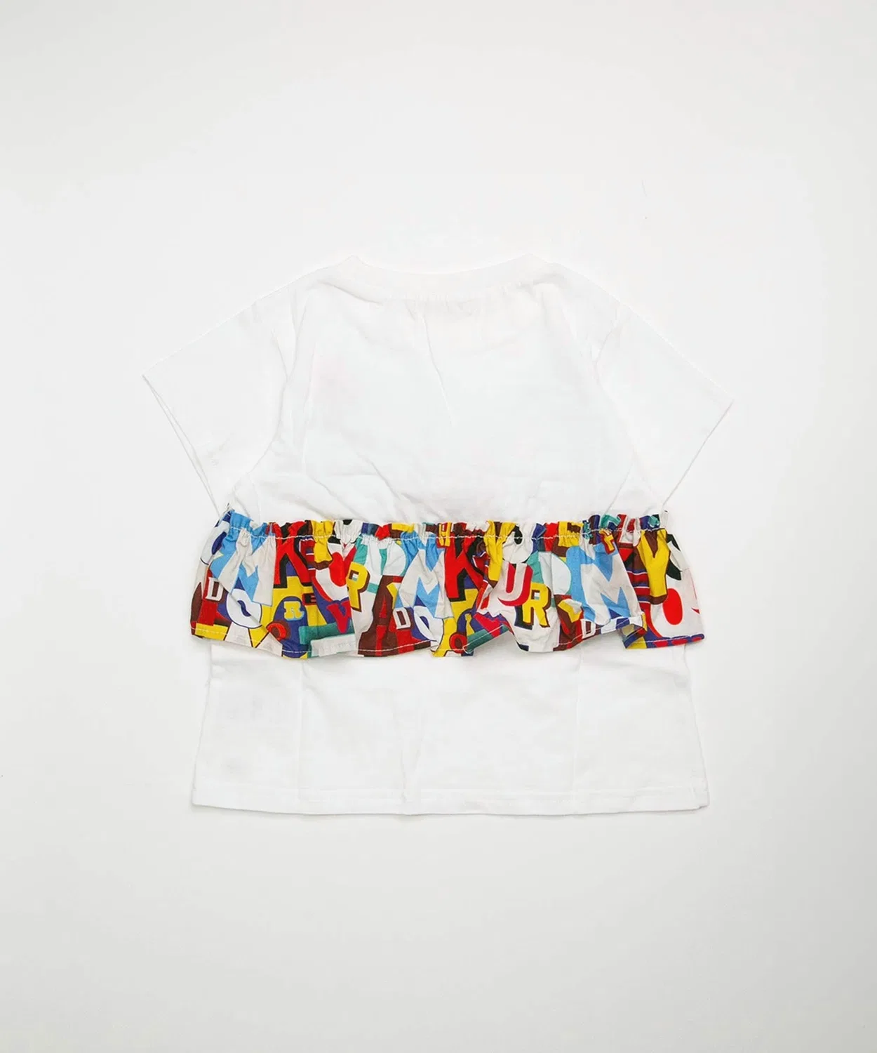Детская футболка с крупным бантом без рукавов MAKE YOUR DAY, Off White — фото 3