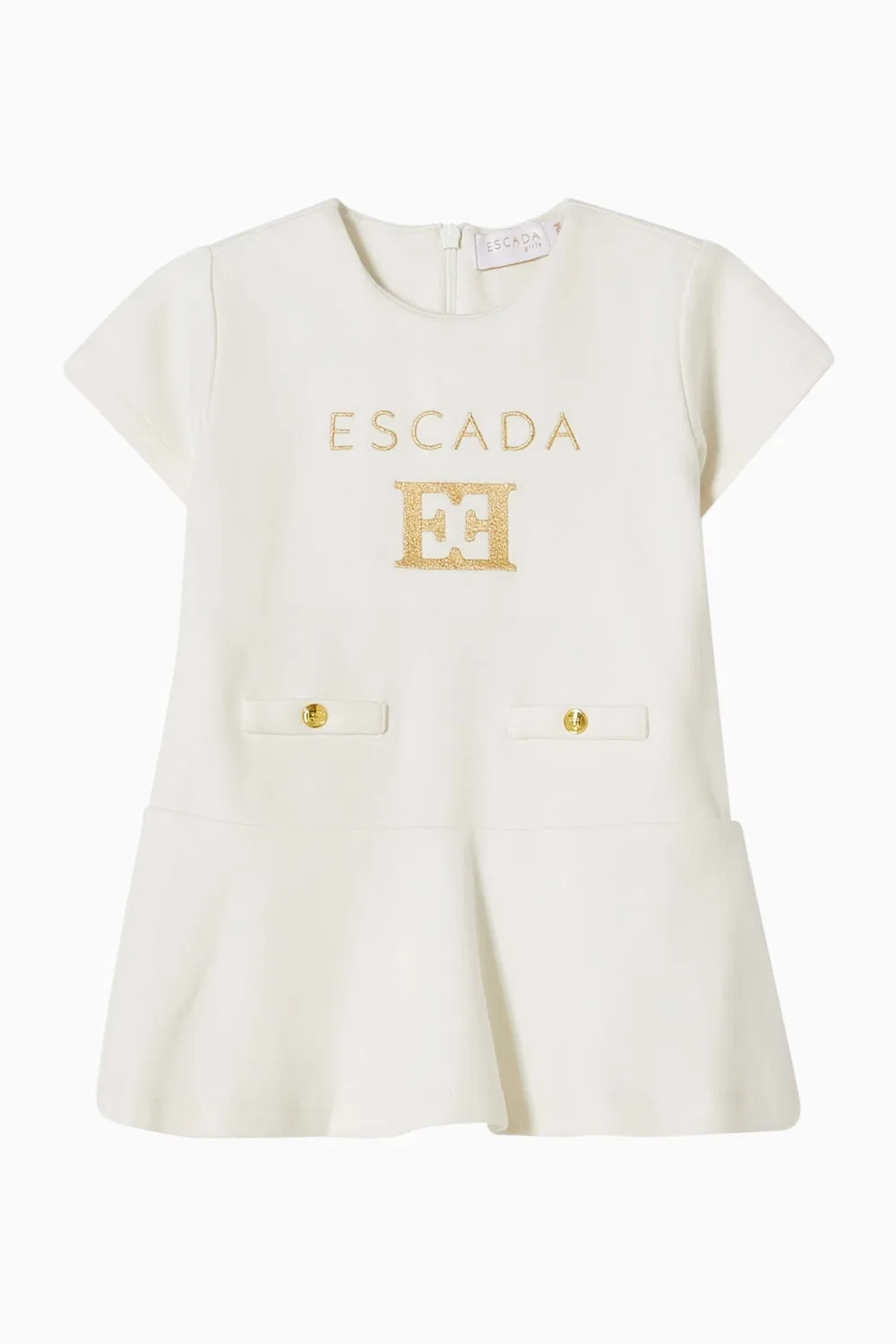 Платье с логотипом Logo Escada, нейтральный
