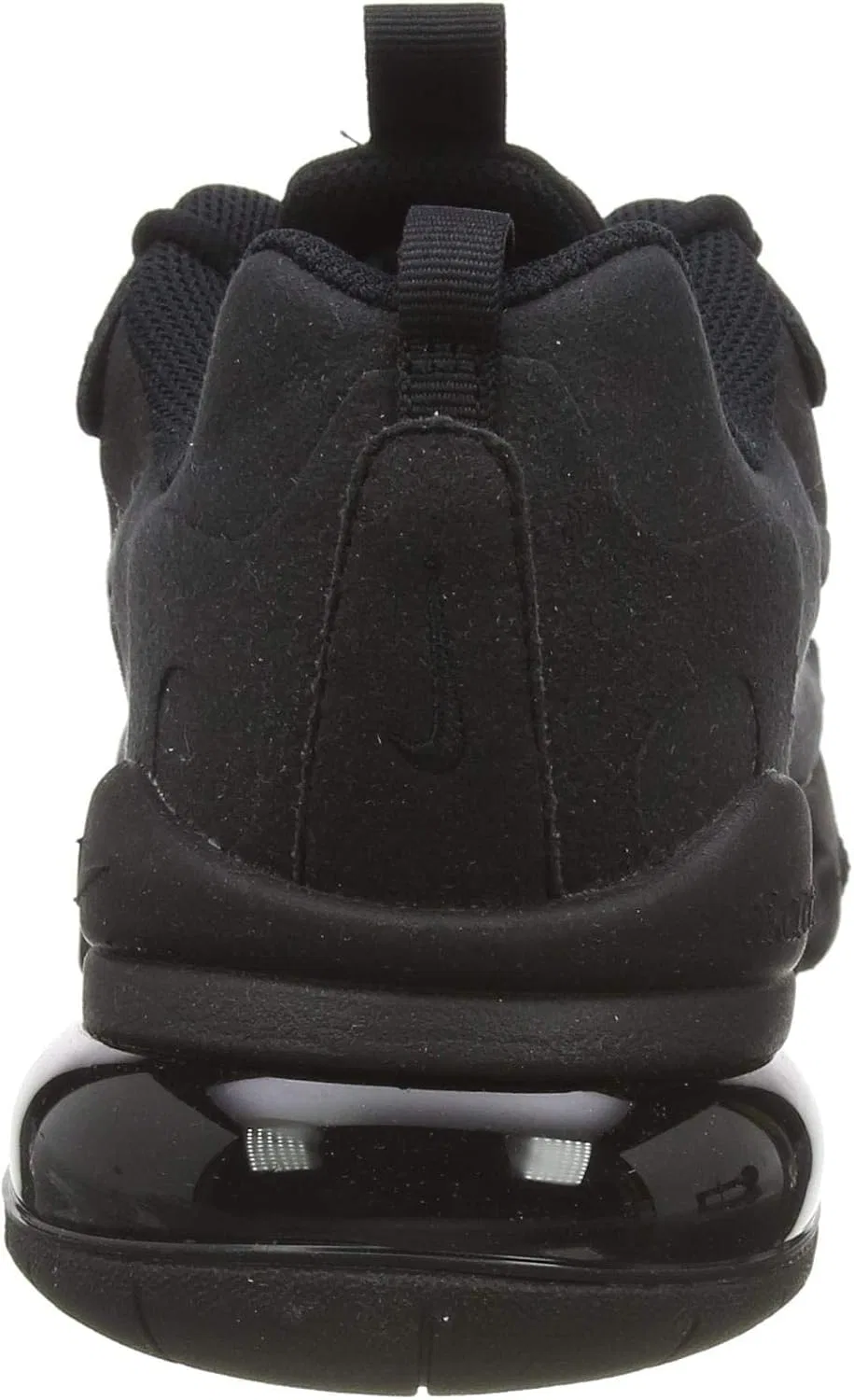 Детские кроссовки для мальчиков с амортизацией Nike Air Max 270 React GS Black/Black/Black BQ0103-004 Nike, Black — фото 3