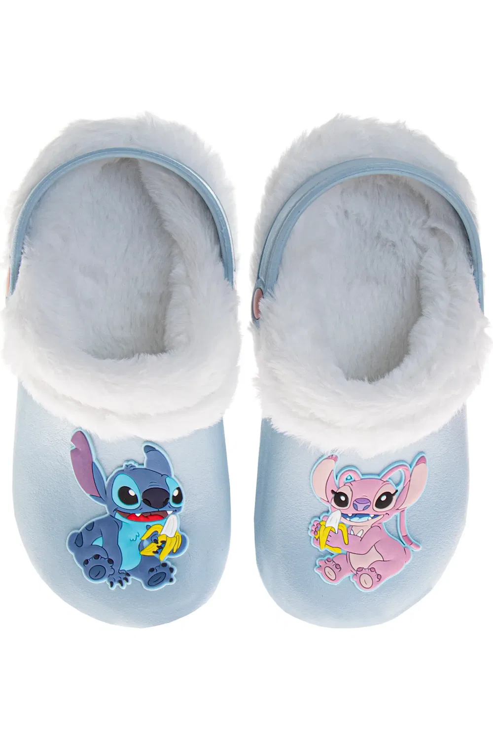 Детские сандалии клоги с 3D Stitch Disney, светло-голубой