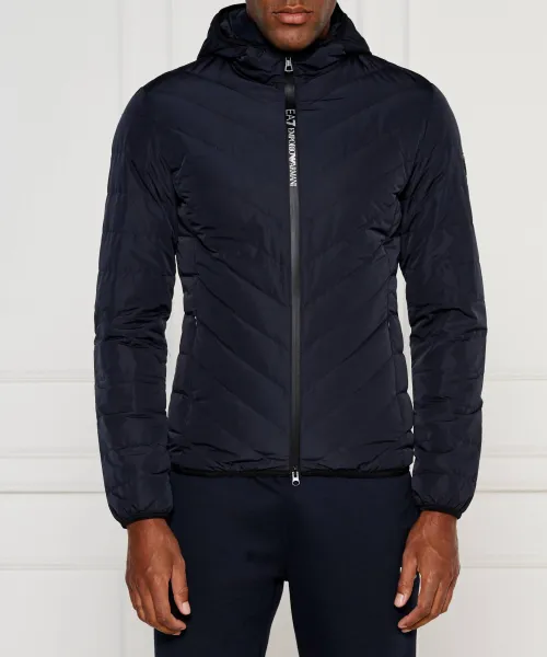 

Пуховик Regular fit Ea7, синий