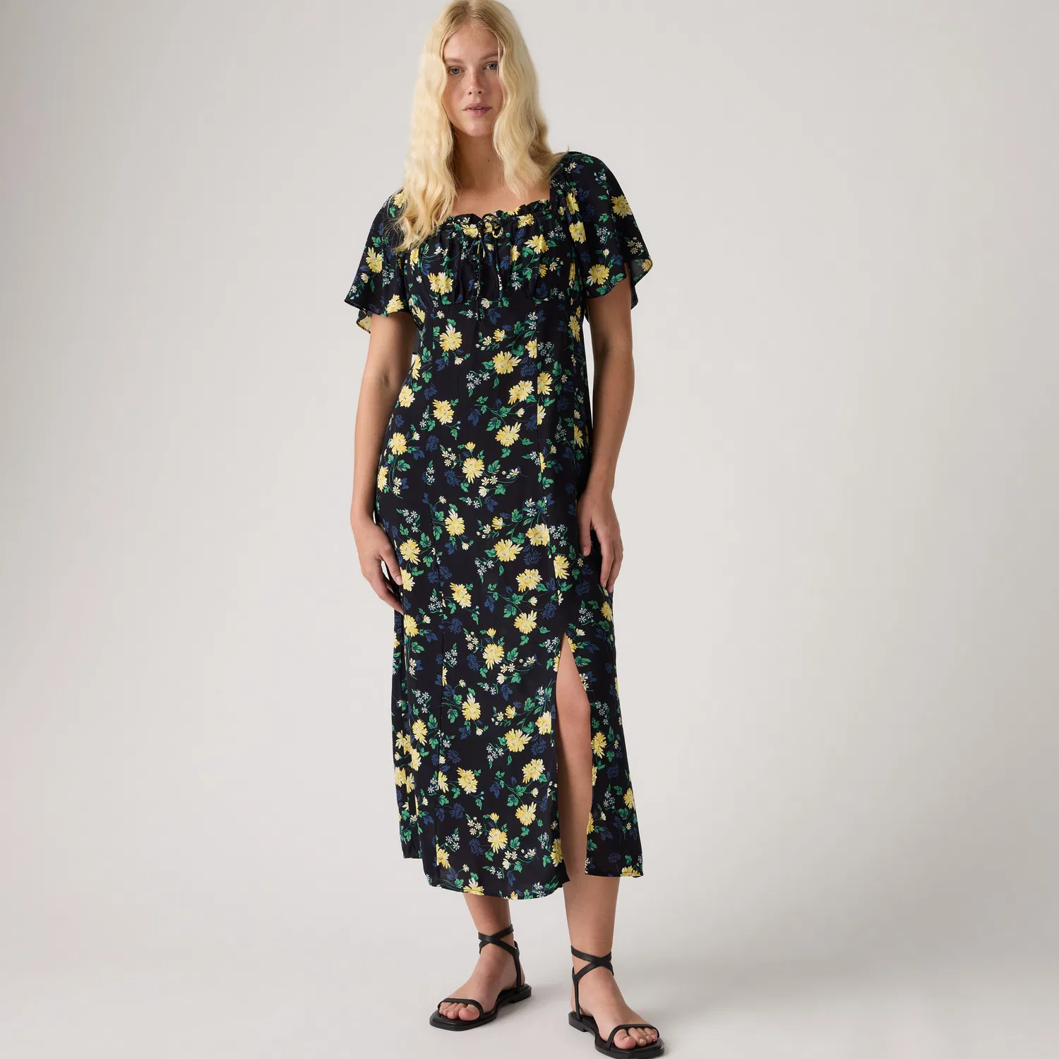 Платье-миди Amara Column Levi's, Multi-Color