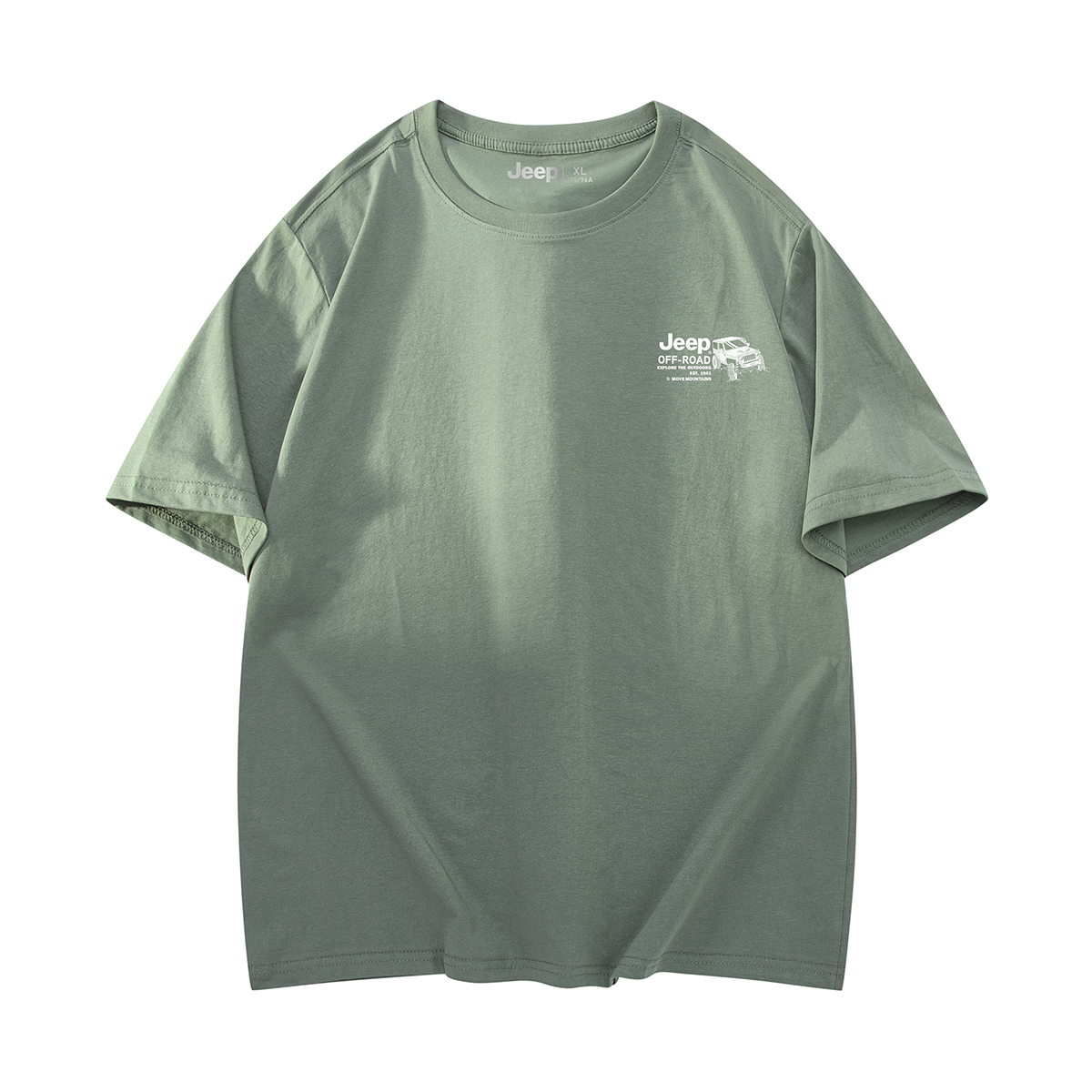 

Футболка в стиле лошади на пастбище Unisex Jeep, оливковый, Зеленый, Футболка в стиле лошади на пастбище Unisex Jeep, оливковый