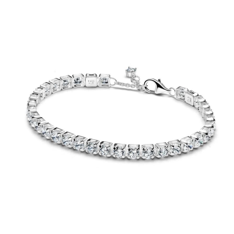 

Браслет Sparkling Bold Tennis Pandora, стерлинговое серебро