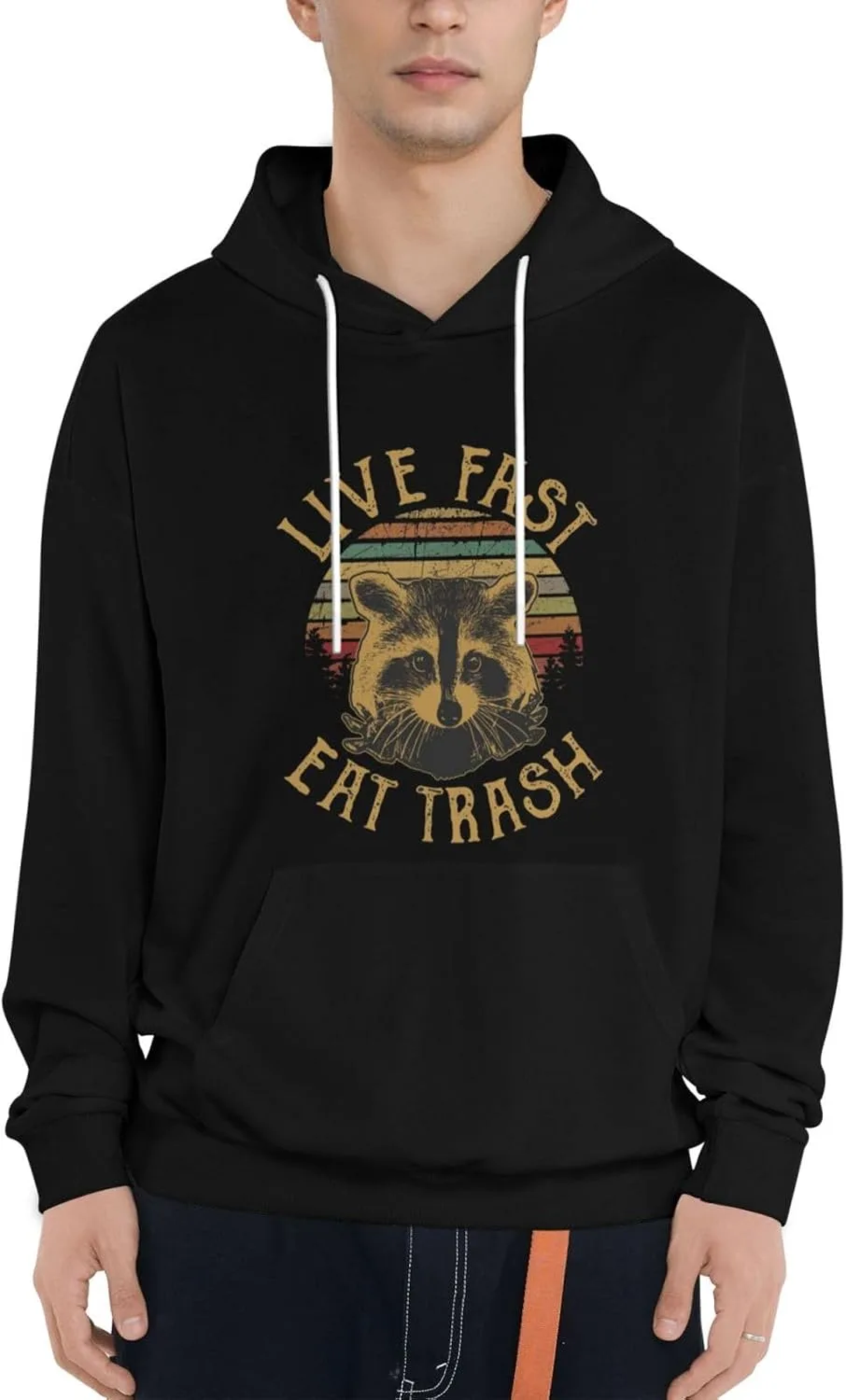 

Толстовка Live Fast Eat Trash для подростков HYYTNHJSD