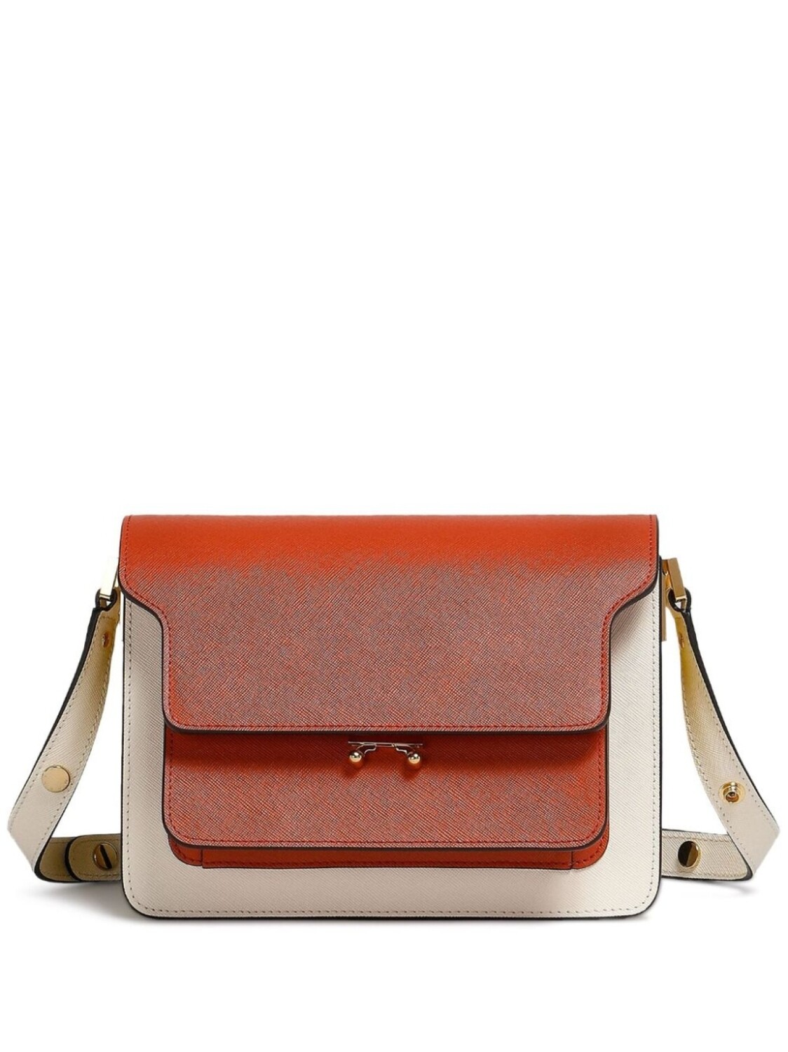 

Marni сумка на плечо Trunk E/W, нейтральный цвет