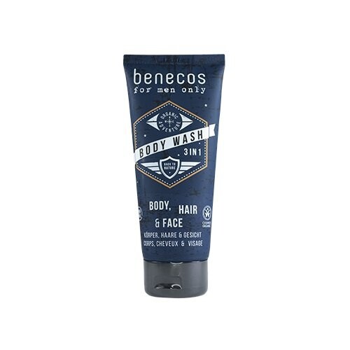 

Benecos, For Men Only, гель для умывания лица, 200 мл