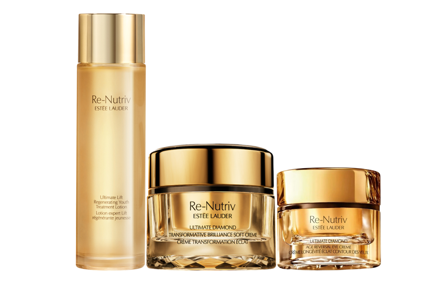 ESTEE LAUDER Yashilandai White Gold с Black Diamond набор для ухода за кожей люкс, подтягивающий и восстанавливающий — фото 2
