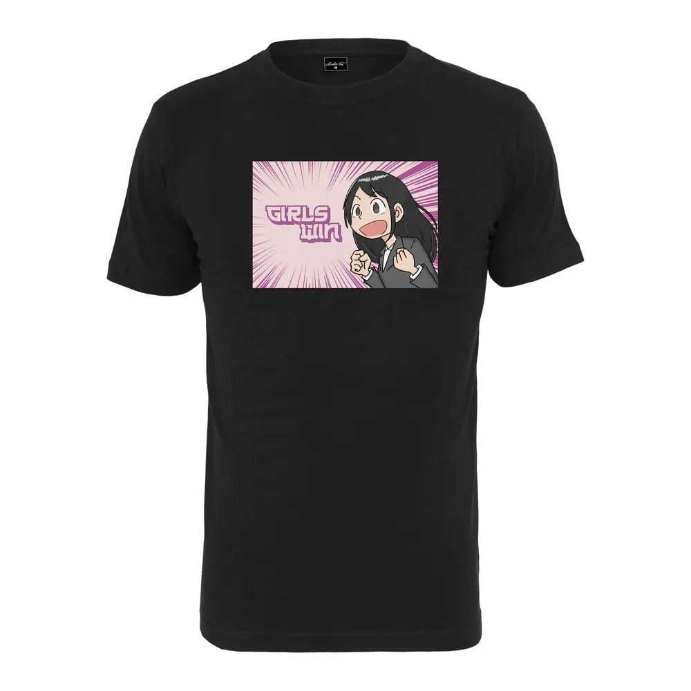 

Футболка с коротким рукавом Mister Tee Girls Win, черный