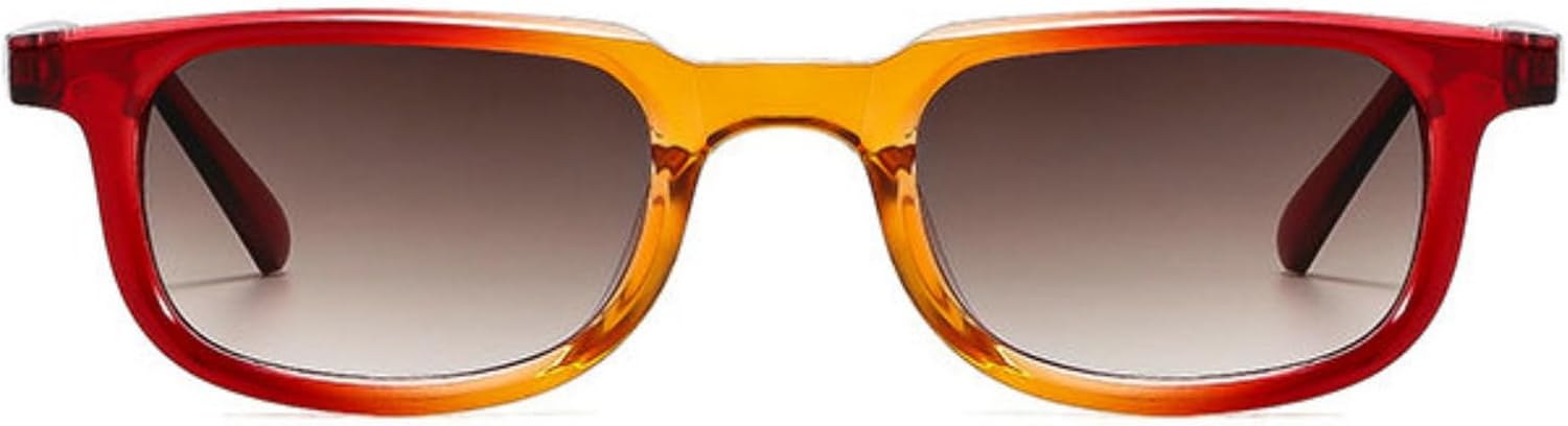 

Солнцезащитные очки COTIA маленького квадратного размера для женщин и мужчин, классический ретро-прямоугольный дизайн, с индивидуальным стилем, декоративные солнцезащитные очки, Red Tea