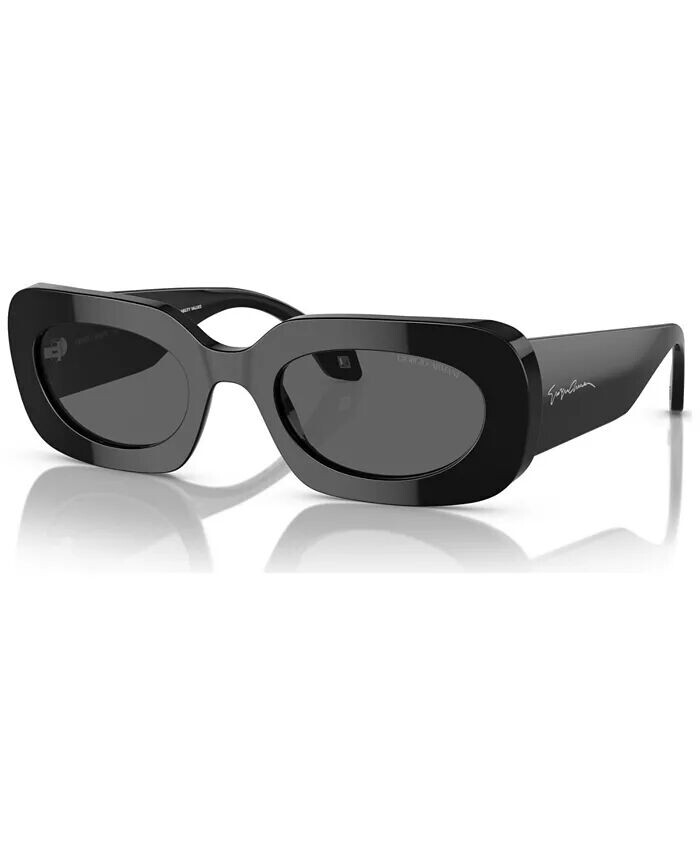 

Женские солнцезащитные очки, AR818252-X 52 Giorgio Armani, черный